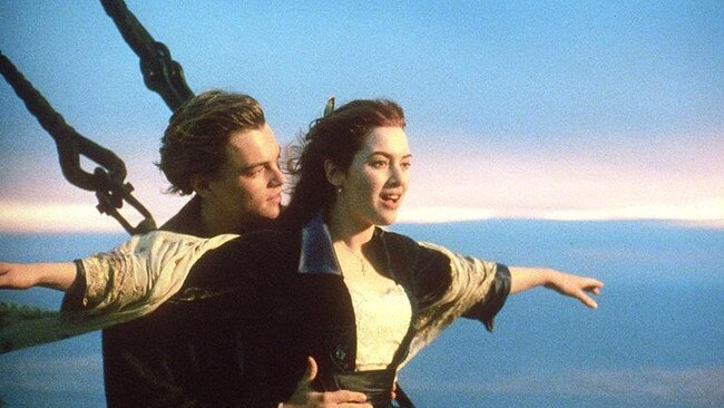 Seen the scene, heard the song on and on and on but never watched Titanic. Picture: Supplied.