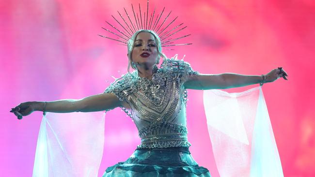 The people voted for Kate Miller-Heidke, and the results were instant. Picture: Chris Hyde/Getty