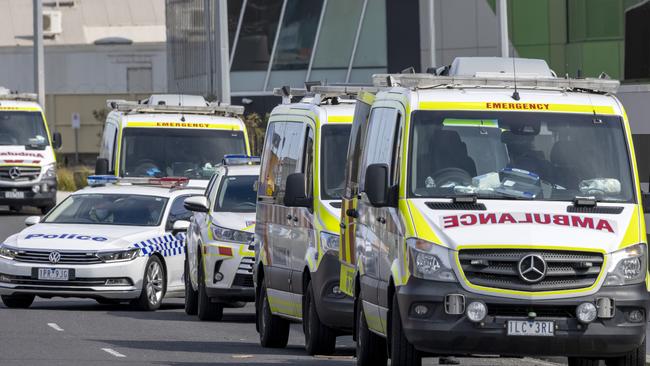 The cinema manager walked to the Northern Hospital in Epping with horrific burns. Picture: NCA NewsWire / David Geraghty