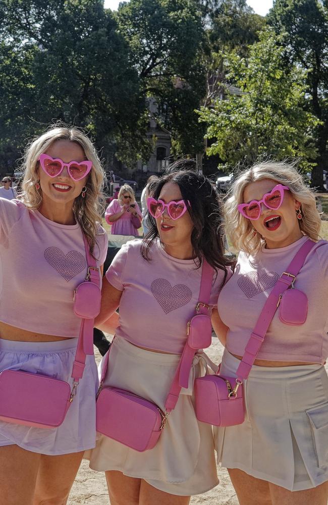 Wear some pinks and hearts for an easy Lover costume. Picture: NCA NewsWire / Valeriu Campan.