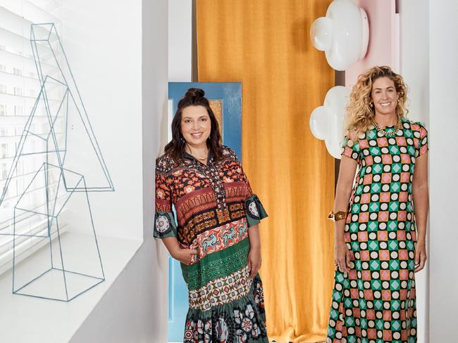 WISH MAGAZINE 04 NOVEMBER 2022.  Arent and Pyke, Interior designers Sarah-Jane Pyke and Juliette Arent are marking 15 years of their distinctive style with a new book Photo: Supplied