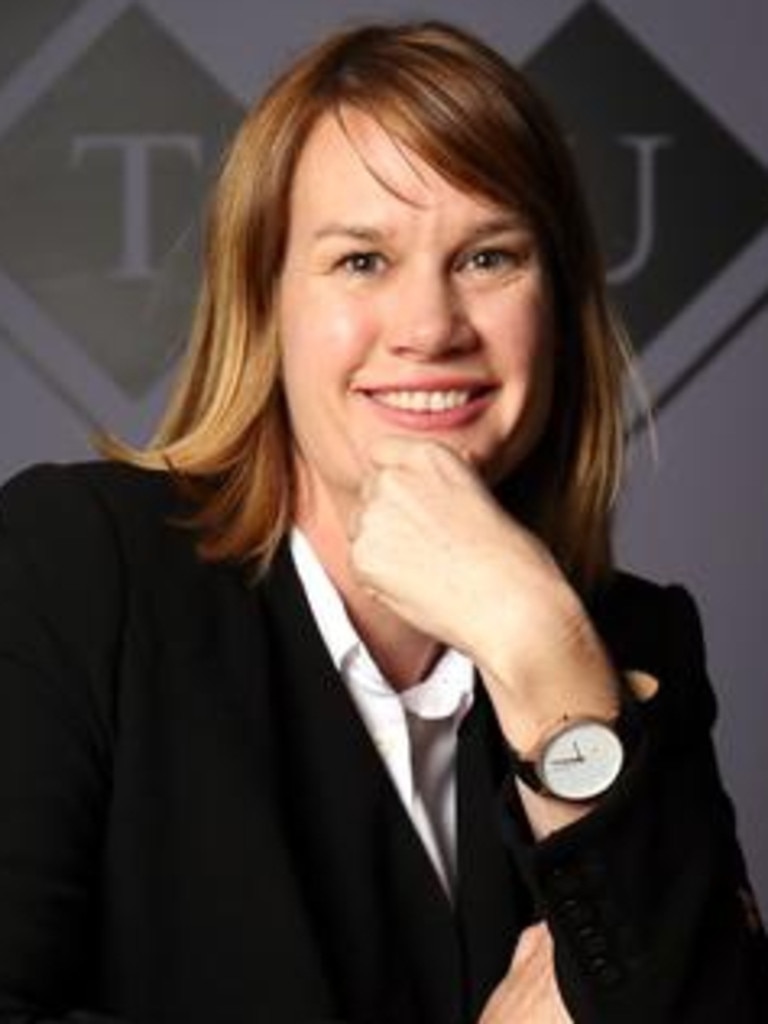 National Tertiary Education Union president Dr Alison Barnes. Picture: James Croucher/The Australian