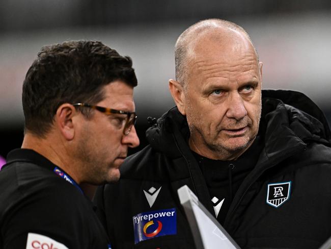 Should the move from Ken to Carr happen earlier than the start of this year. Picture: Daniel Carson/AFL Photos via Getty Images