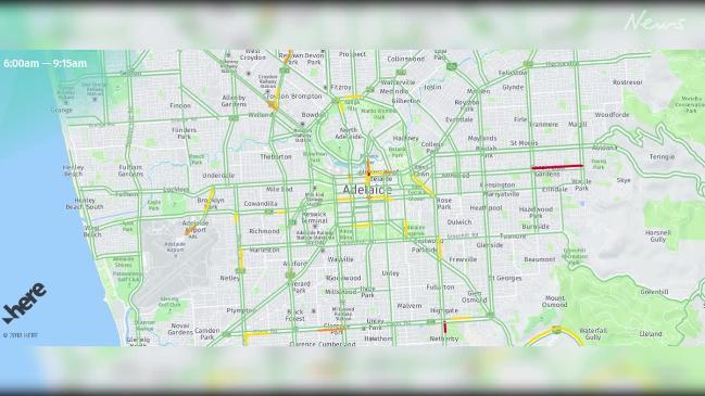 Adelaide's traffic congestion hot spots revealed