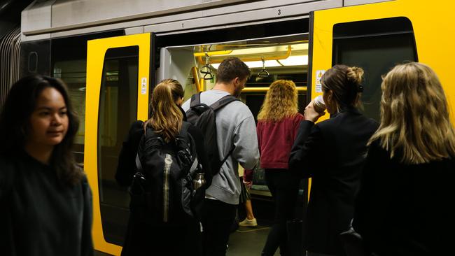 Sydney commuters are receiving mixed messages about the effects of the industrial action. Picture: Gaye Gerard / NCA Newswire