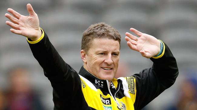 Richmond coach Damien Hardwick.