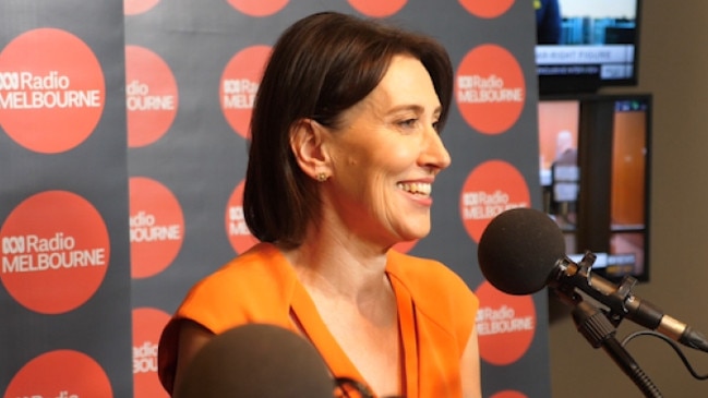 ABC Melbourne's radio host Virginia Trioli.