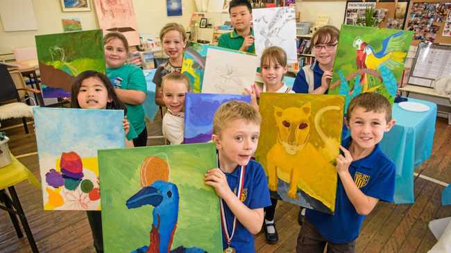 Art Club kids impress at show | Daily Telegraph