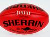 A Sherrin AFL football. Picture: David GERAGHTY