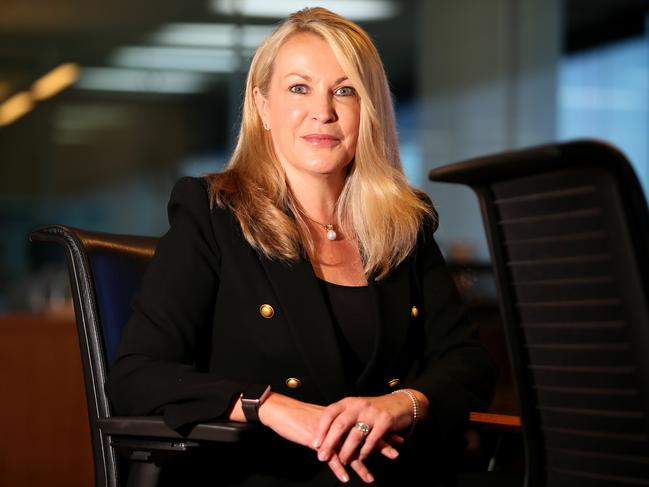 4/04/2017Fortescue CFO Elizabeth Gaines photographed at Fortescue offices, Perth.pic Colin Murty The Australian