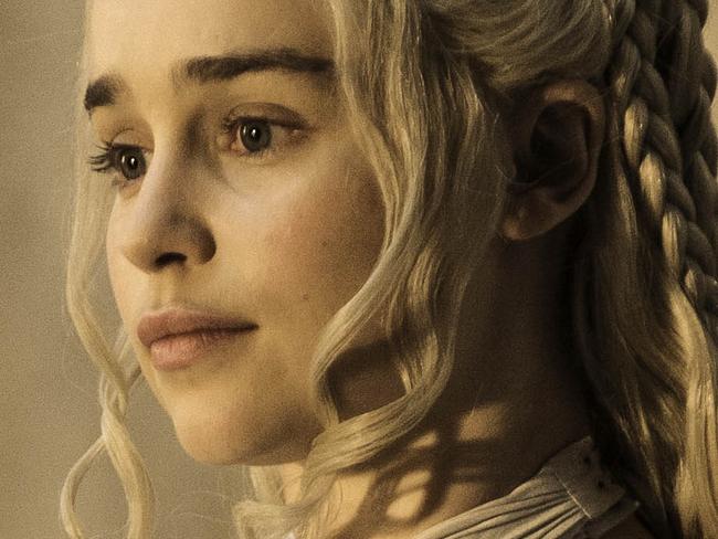 TV Guide first use April 12: Do not publish. Game of Thrones Season 5. DaenerysTargaryen-EmeliaClarke. Picture: HBO