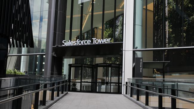 The Salesforce Tower is on George Street in Circular Quay, Sydney. Picture: Gaye Gerard/NCA NewsWire