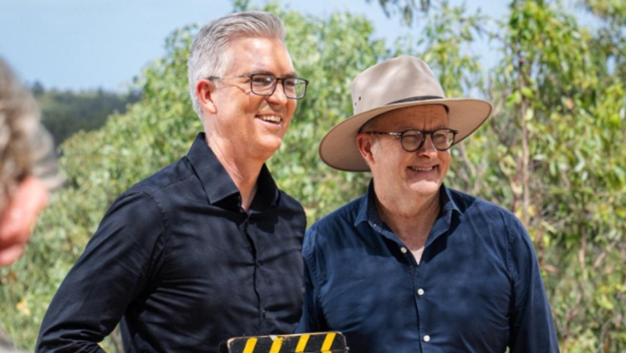 Prime Minister Anthony Albanese appeared on Insiders from Garma Festival in Arnhem Land about economic empowerment for Indigenous Australians. Picture: @AlboMP /X