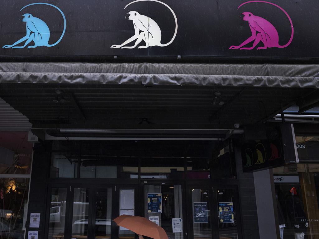 The Three Monkeys bar in Prahran has been listed as another tier 1 Covid location. Picture: Getty