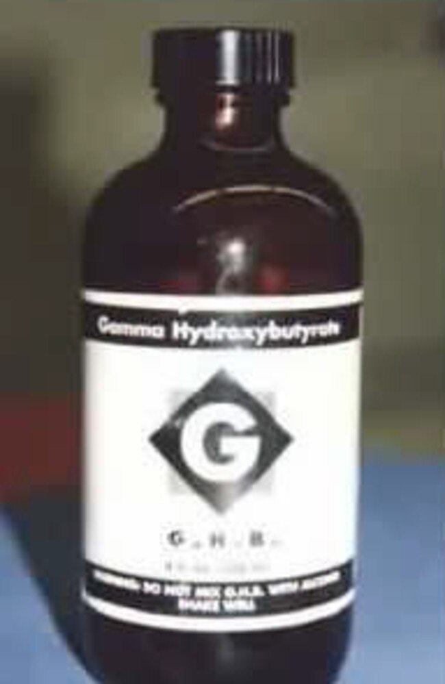 An example of gamma hydroxybutyrate, which is similar to GBL. Picture: generic