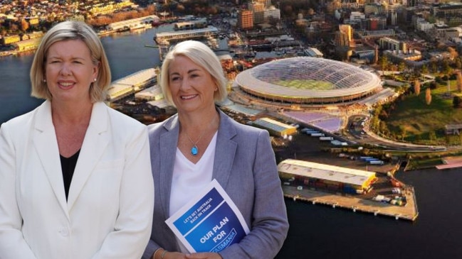 The Liberals' federal election campaign committee were reportedly looking to dump support for the Mac Point stadium to win favour in the north.