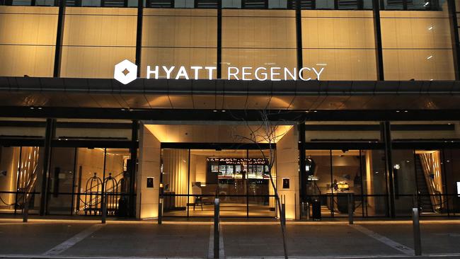 Sydney’s Hyatt Regency.