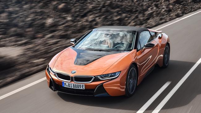 Soft touch: New BMW i8 Roadster