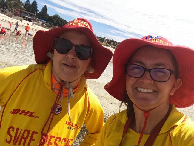 Melissa Zubrinich and Carolyn Yates were nominated by their club Whyalla SLSC. Picture: Supplied