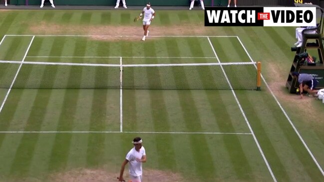 Rafael Nadal survived stellar play from Taylor Fritz to progress to a Wimbledon semi-final