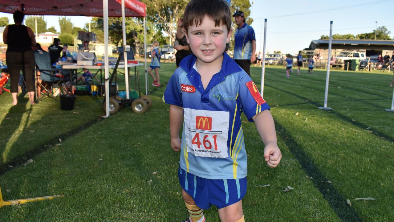 Dallas Ayton, 5, loves running – almost as much as he loves winning.