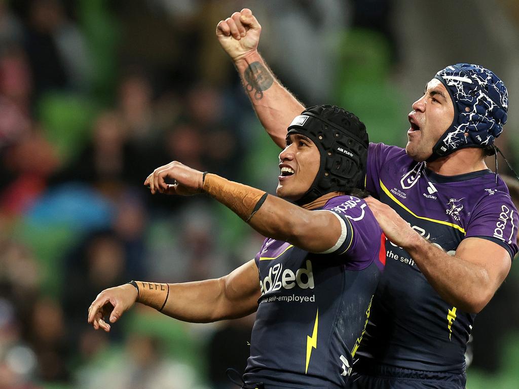 Sualauvi Faalogo scored in the dying minutes to put the cherry on top of a stellar win. Picture: Getty Images