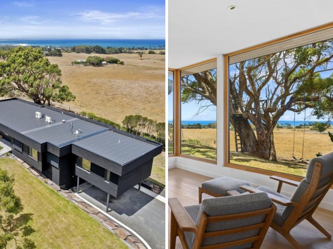 A triple vacuum sealed Passivhaus with sweeping ocean views has sold for $3.25m, breaking Inverloch’s house price record.