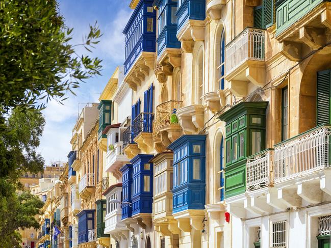 Buildings in Valletta, Malta. Image: iStock