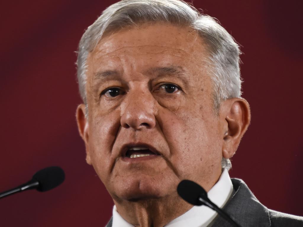 Mexican President Andrés Manuel López Obrador. Picture: AFP