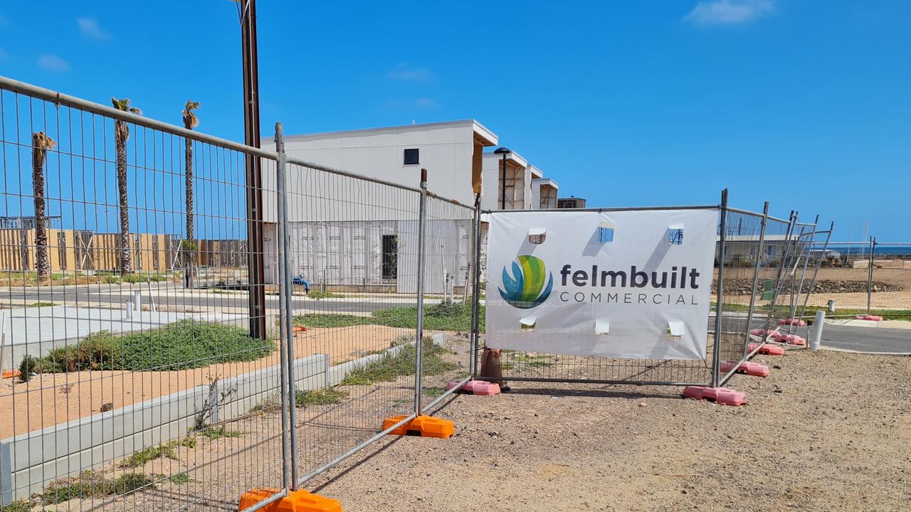 The Wallaroo Shores development ground to a halt following Felmeri’s collapse in May. Picture: Supplied