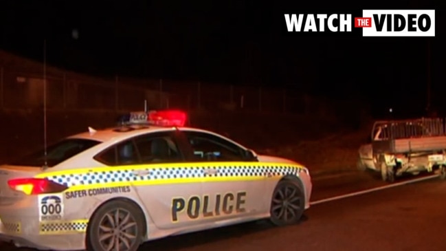 Man arrested after stolen car comes to a stop at Stirling following police chase (7NEWS)