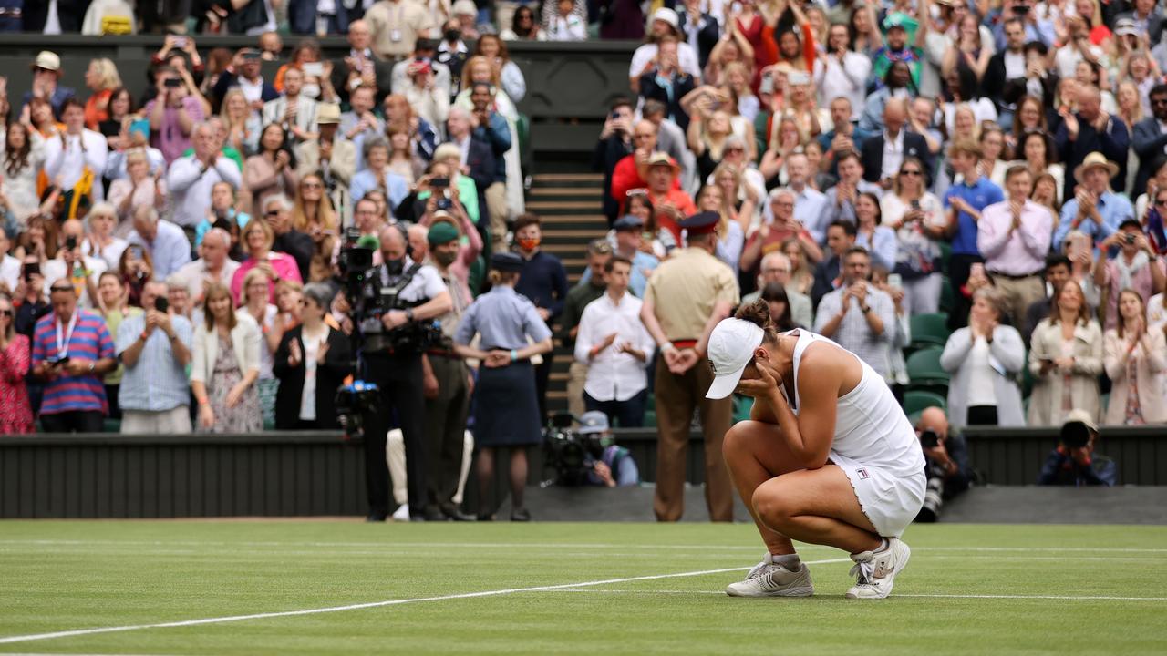 Winning Wimbledon was a lifetime goal. Picture: Clive Brunskill/Getty Images