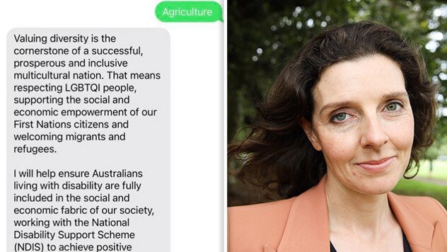 Climate 200 candidate Allegra Spender‘s robotext omits key election issues