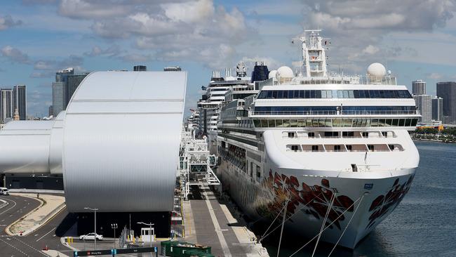 Norwegian Cruise Line is among companies that have returned to the public markets to issue shares and raise cash. Picture: AFP