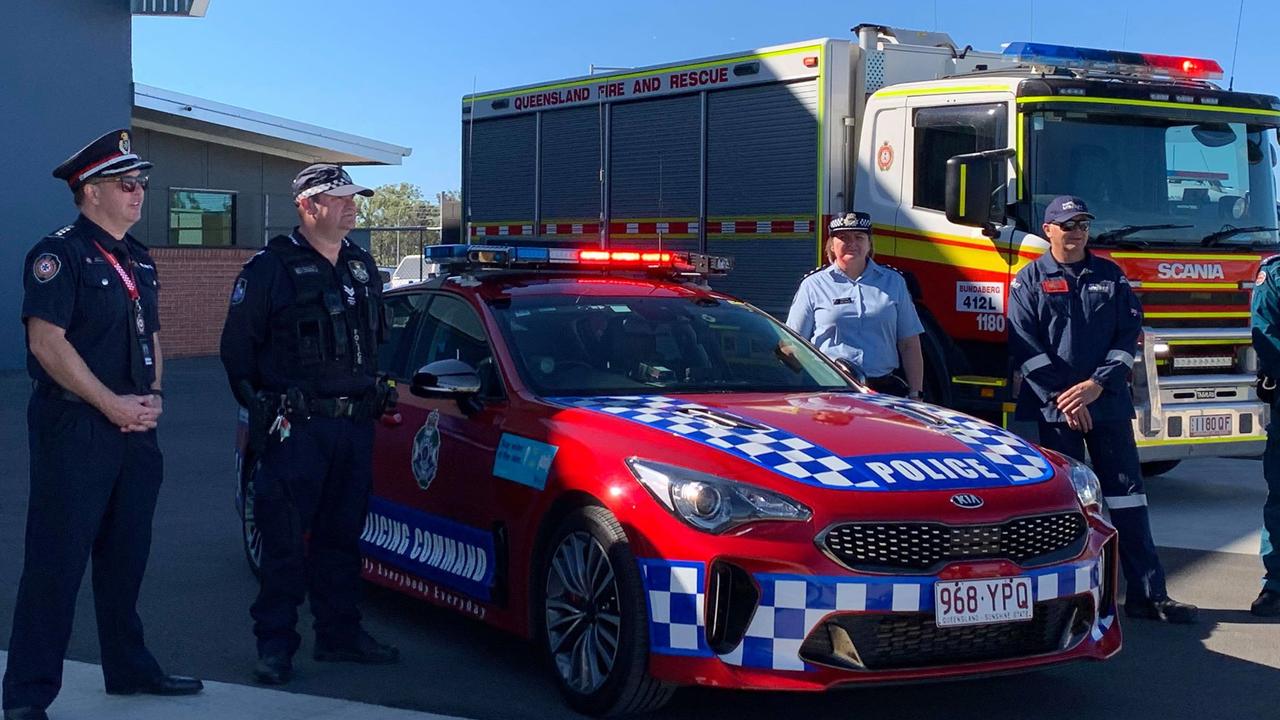 EMERGENCY CREWS ASSEMBLE: RACQ LifeFlight Rescue and emergency services will join forces to launch Queensland Road Safety Week.