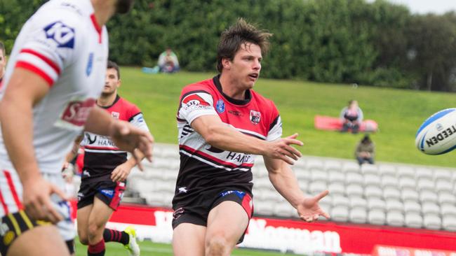 Jack Gosiewski playing for the North Sydney Bears in 2017. Picture: Steve Little