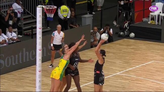 'This is nuts!' Silver Ferns denied CLEAR goal against Australia