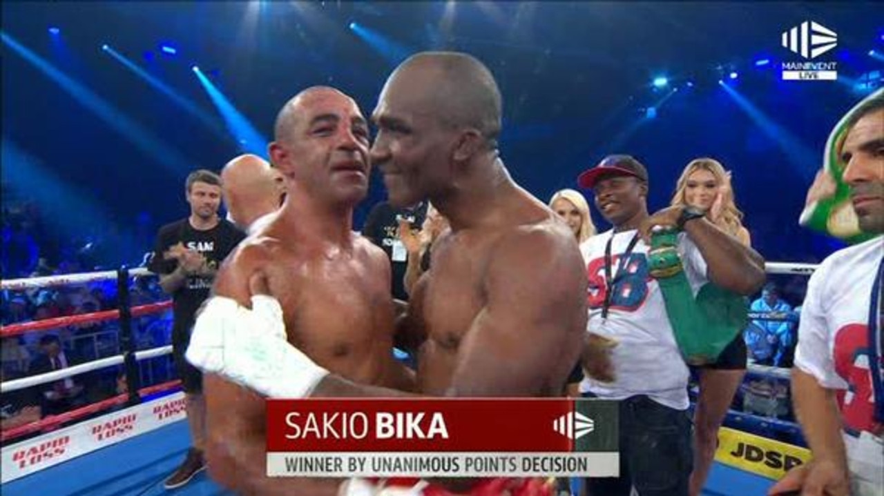 Sakio Bika claimed an epic clash between two veteran greats.
