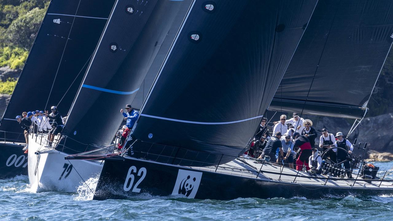 Yachts preparing for the 2022 Sydney to Hobart.