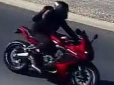 South Australian Police want to speak with the rider of a red motorcycle after a fatal crash at Dry Creek on October 11, 2024. Picture: SAPOL