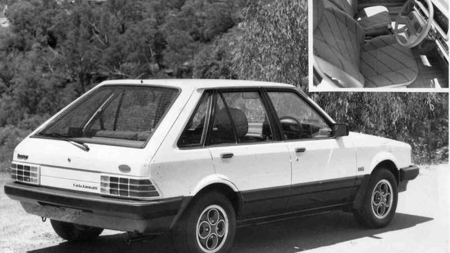 The Carla Zampatti Ford Laser, 1985.