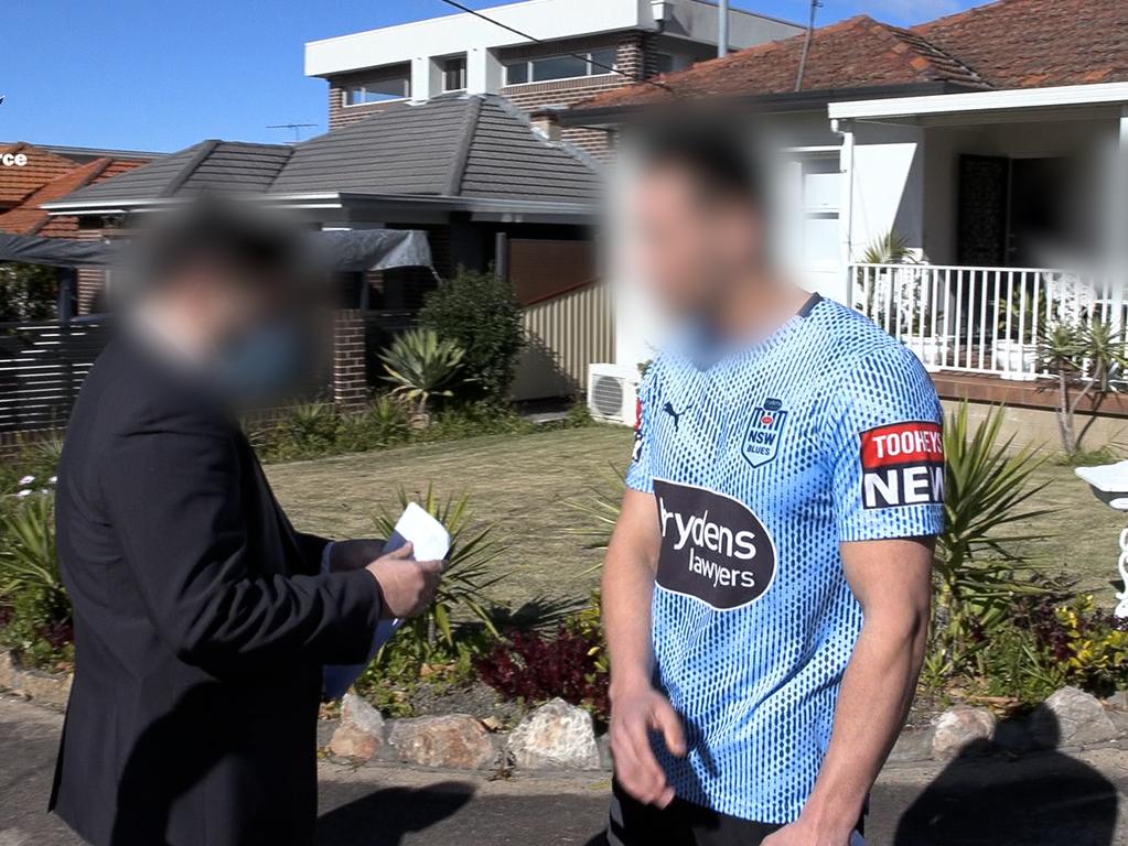 Police visited Jon-Bernard Kairouz. Picture: NSW Police