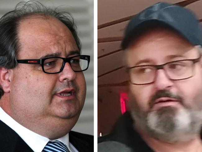 PREMIUM LOCKED NETWORK CONTENT - MUST NOT BE USED WITHOUT PERMISSION - FOR SUNDAY PAPERS FEB 11, 2018 Comparison Image of Clive Mensink, fugitive company boss and nephew of Clive Palmer, pictured how he looks today in Sofia, Bulgaria (right) and how he used to look in Australia.