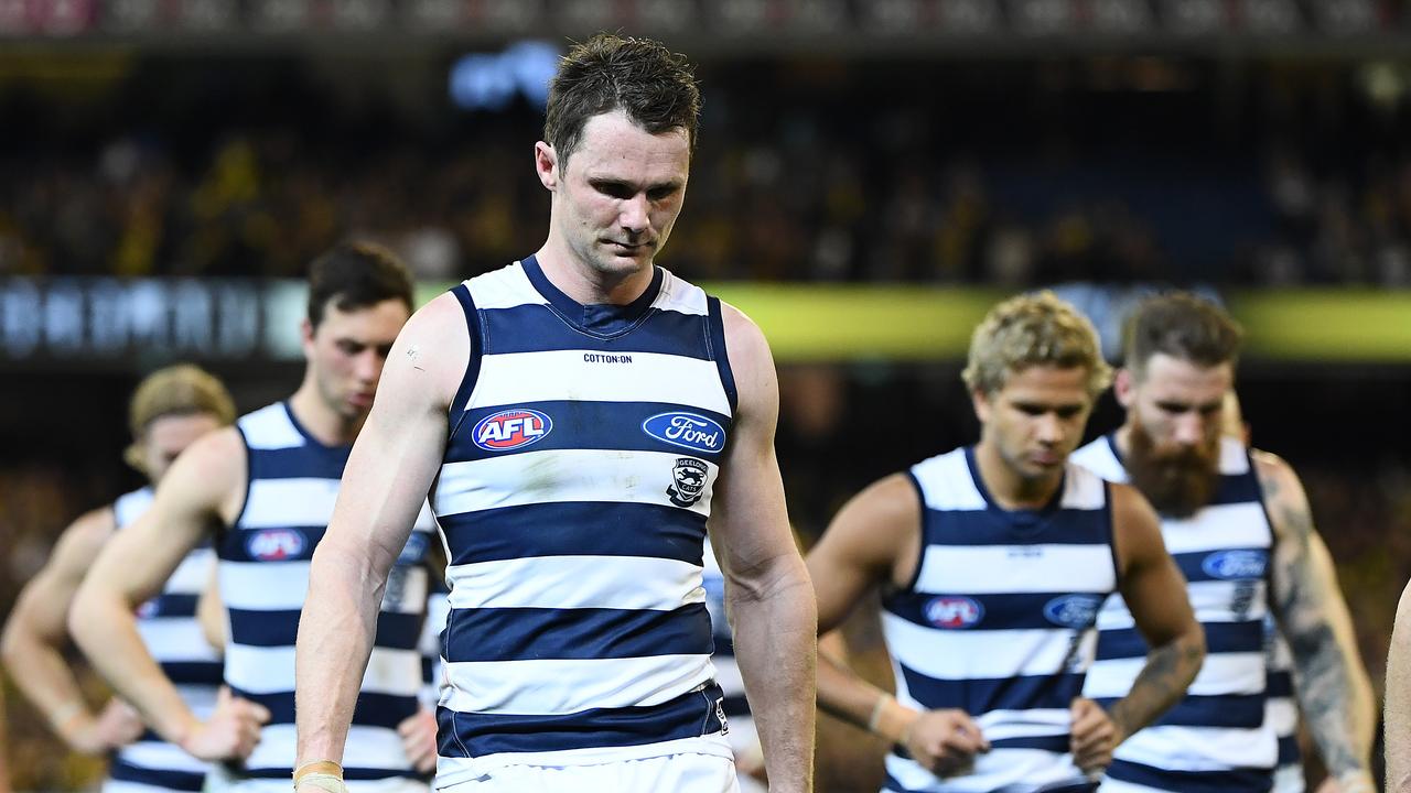 Dangerfield left devastated after another preliminary final loss.