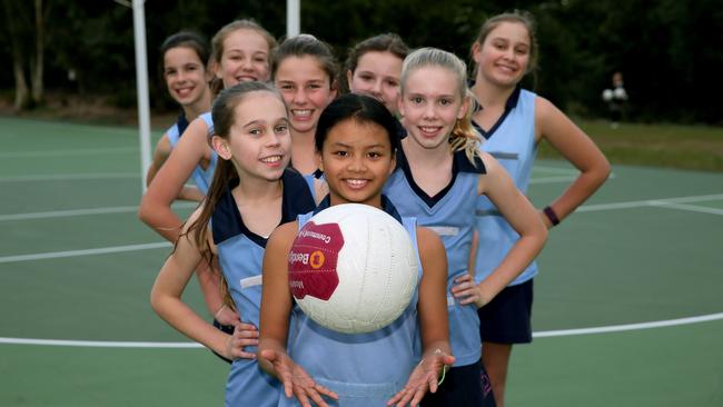 Mosman Netball Club's Team 37 from the 2015 season is this week’s Junior Sports Star Team Spirit nomination. Picture: Adam Ward