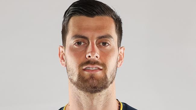 ADELAIDE, AUSTRALIA - DECEMBER 23: Tomi Juric poses during an Adelaide United head shots session on December 23, 2020 in Adelaide, Australia. (Photo by Daniel Kalisz/Getty Images)