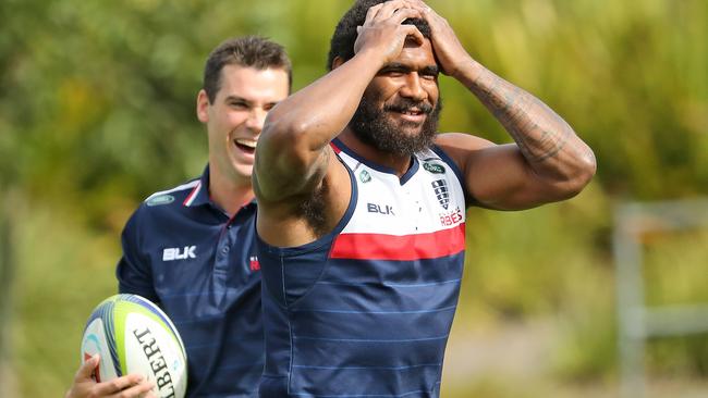 Marika Koroibete is one of a long list of key Melbourne Rebels players who will miss the opening round of the season through injury.
