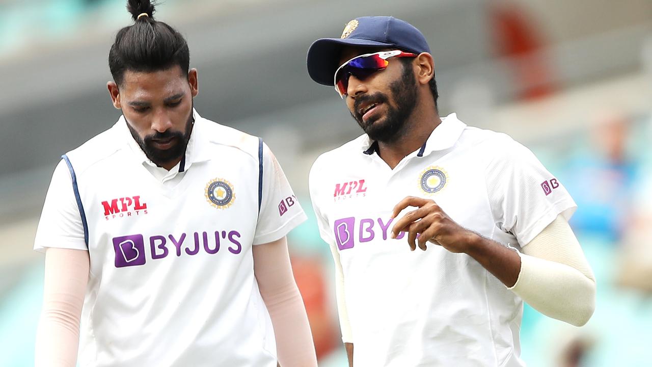 Mohammed Siraj and Jasprit Bumrah were the victims of alleged racist abuse.
