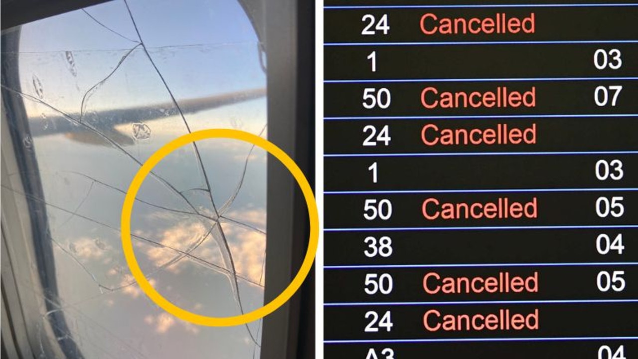 Man shares image of cracked window on delayed Canberra-Perth Qantas flight – MashaherNet