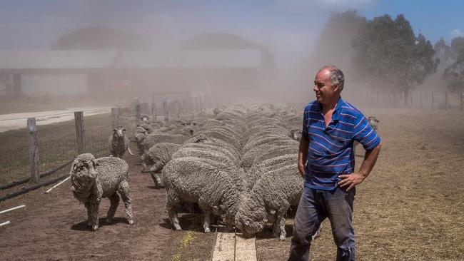 Steve Harrison says the district’s farmers feel ignored. Picture: Jake Nowakowski